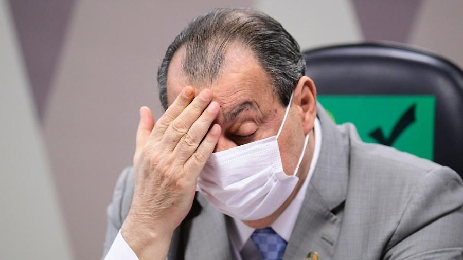 Senador Omar Aziz diz que Bolsonaro fez "anticampanha" contra vacinas - Edilson Rodrigues/Agência Senado