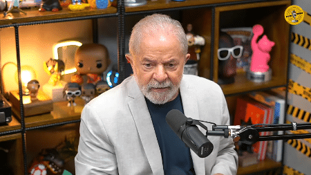Ex-presidente Lula dá entrevista ao podcast Podpah - Reprodução/YouTube - Reprodução/YouTube