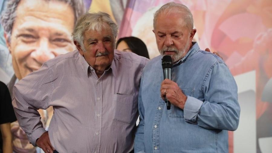 Lula e Mujica - SEBASTIAO MOREIRA/EPA-EFE