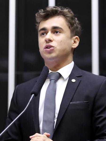 Deputado federal Nikolas Ferreira (PL-MG) - Zeca Ribeiro - 28.fev.2024/Câmara dos Deputados