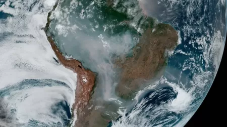 Reprodução/NOAA/Nasa