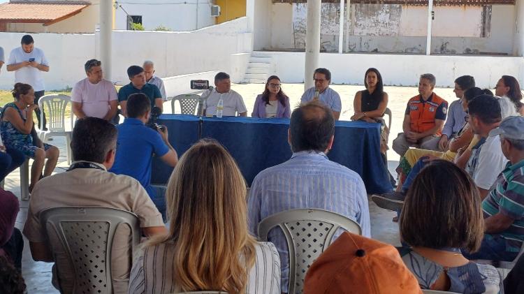 Audiência pública do ultimo dia 14 em Trapiá, distrito de santa Quitéria (CE)