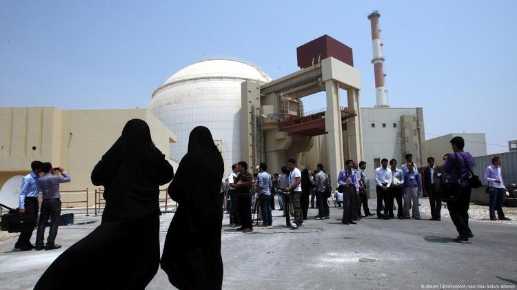 O Irã também opera reatores nucleares para uso civil, como a instalação em Bushehr O Irã também opera reatores nucleares para uso civil, como a instalação em Bushehr