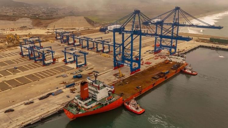 Chancay foi construído para receber os maiores navios de carga do mundo Chancay foi construído para receber os maiores navios de carga do mundo