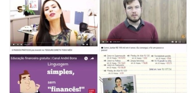 Canais de finanças pessoais ocupam nicho pequeno, porém crescente no YouTube - Reprodução