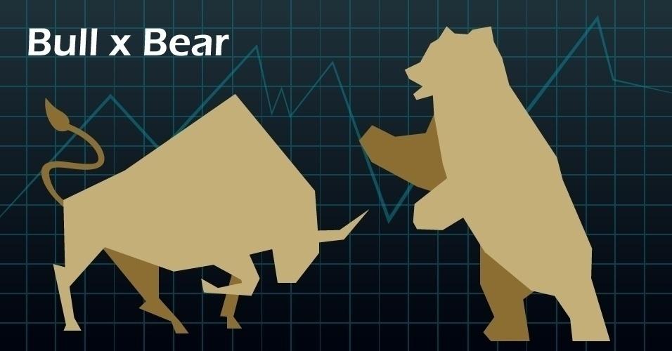 Bull x bear - Arte/UOL