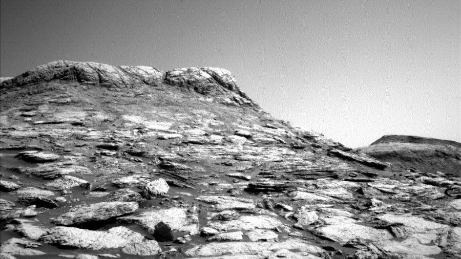 cenário desolador vira poesia pelas lentes da Curiosity - NASA/JPL-Caltech
