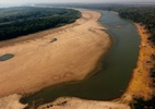 Seca histórica do rio Paraná: ciclo natural ou mudança climática? - JUAN MABROMATA/AFP