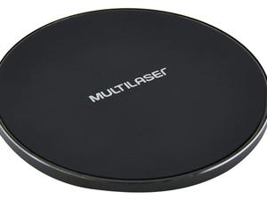Multilaser Black Wireless Wireless Charger - Disclosure - Disclosure