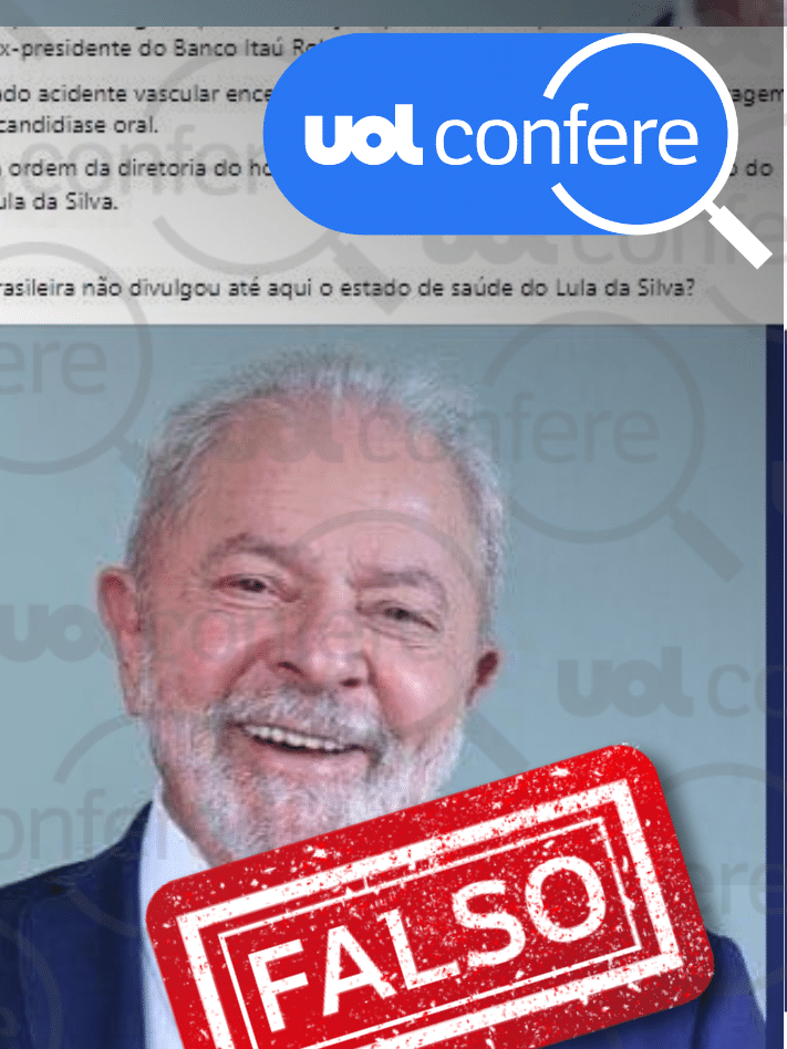 Lula n o foi internado no S rio Liban s ap s AVC ou infarto