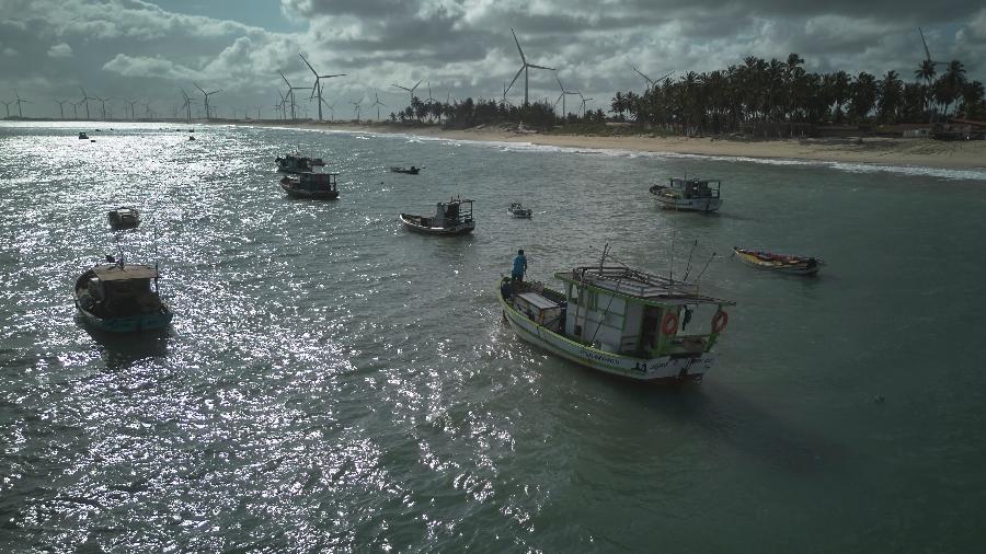 Pescadores de Enxu Queimado podem perder área tradicional de pesca com a implantação das eólicas no mar