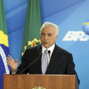 O presidente Michel Temer participa do lançamento do Documento Nacional de Identificação - Marcelo Camargo/Agência Brasil
