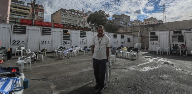 Fábio Henrique, 45, deixou o tráfico e diz não consumir mais crack desde dezembro - Gabriela Bilo/Estadão Conteúdo