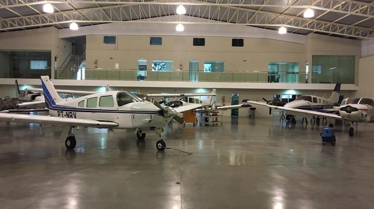 Aeronaves apreendidas - Divulgação/PF - Divulgação/PF