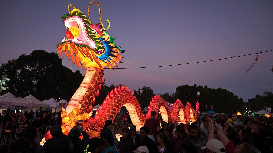 Festival em Melbourne, na Austrália, celebra a cultura asiática - Christina Simons/The New York Times