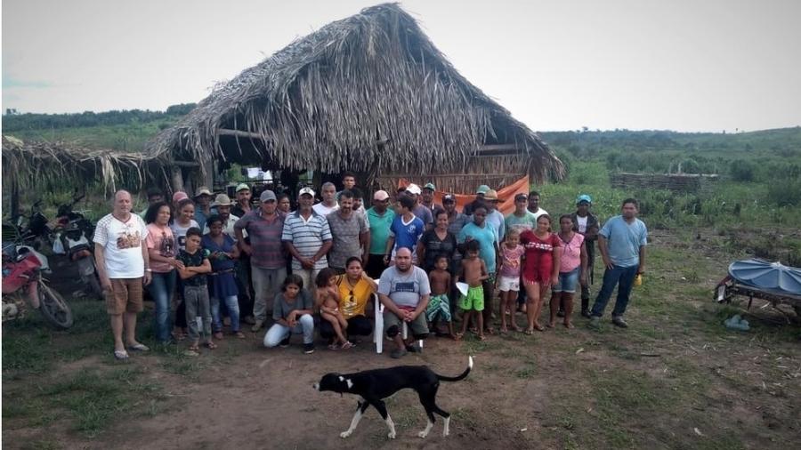Famílias de pequenos agricultores que buscam criação de assentamento na Gleba Bacajá, em Anapu - CPT