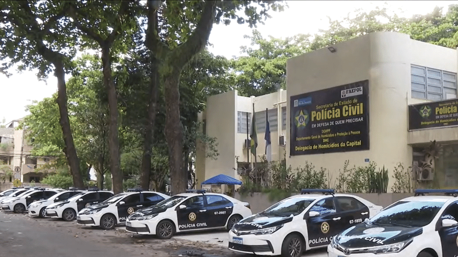 Delegacia polícia civil Rio de Janeiro - Reprodução/TV Globo