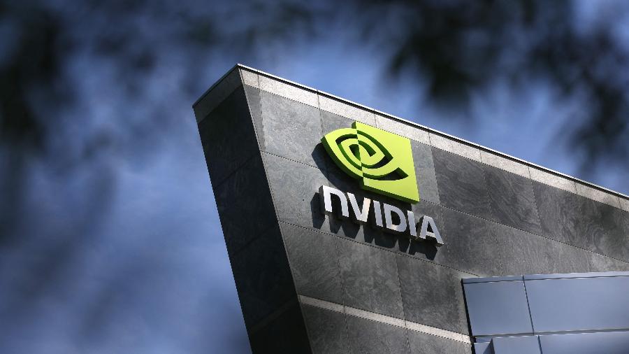 Sede da empresa de chips Nvidia, em Santa Clara, na Califórnia (EUA)
