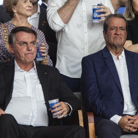 Jair Bolsonaro e Valdemar Costa Neto, os dois principais nomes do PL