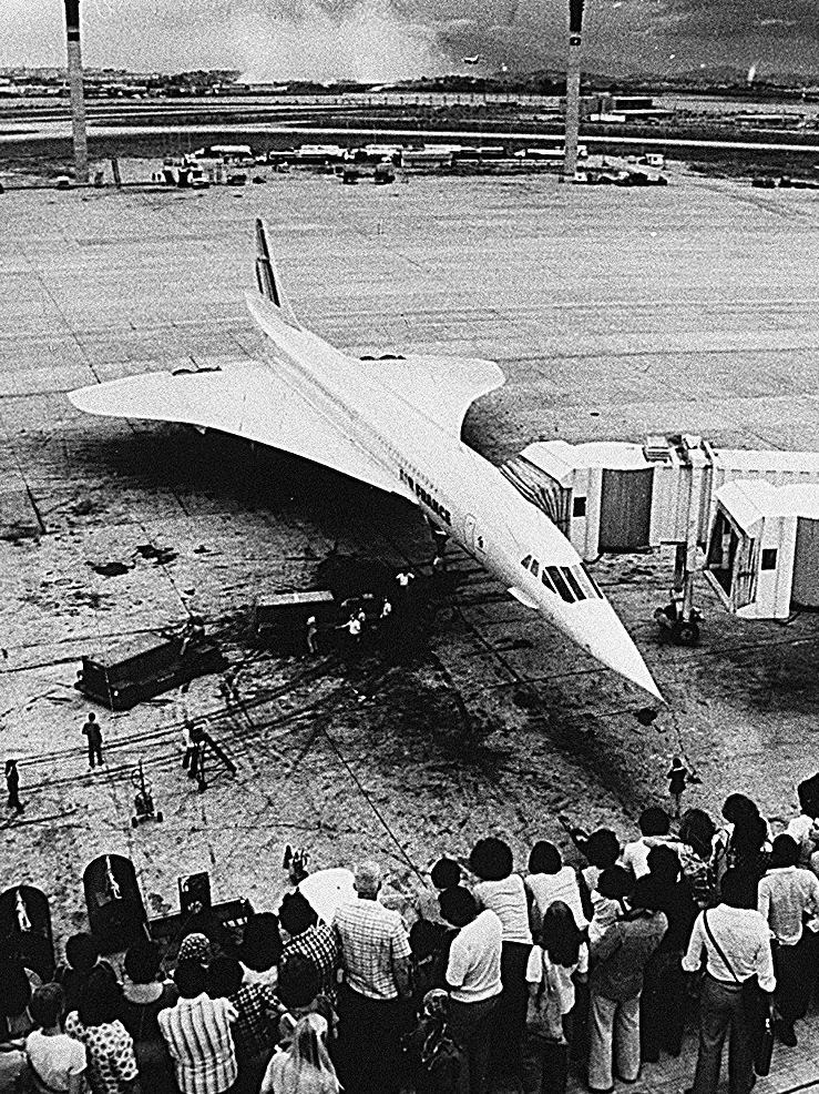 マルコ　ヴィンテージConcorde エアライン60s Há 50 anos, Concorde realizava primeiro voo comercial; destino era