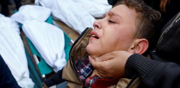 The World Health Organization says children account for nearly half of the 17,000 deaths in Gaza