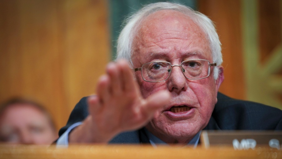 Bernie Sanders é um pré-candidato democrata - DOUG MILLS/NYT