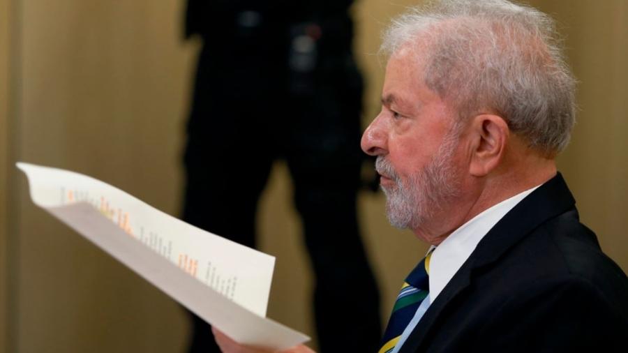 31.out.2019 - Ex-presidente Lula dá entrevista para jornalistas em Curitiba - AF Rodrigues/Agência Pública