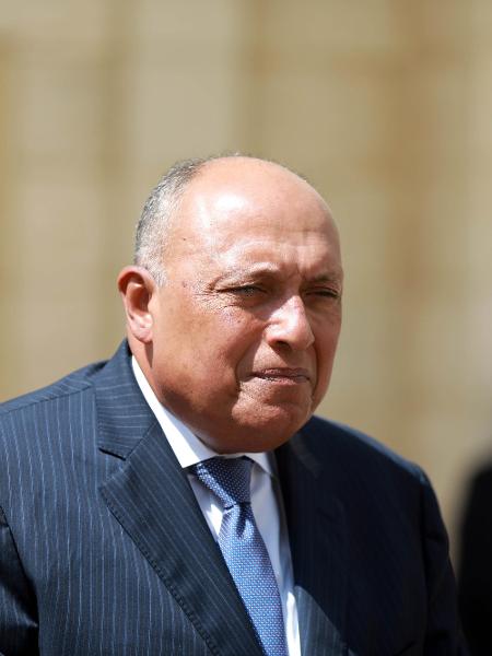 Sameh Shoukry, ministro das Relações Exteriores egípcio