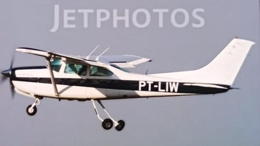 Aeronave monomotor modelo Skylane 182 RG - Polícia Civil/Divulgação