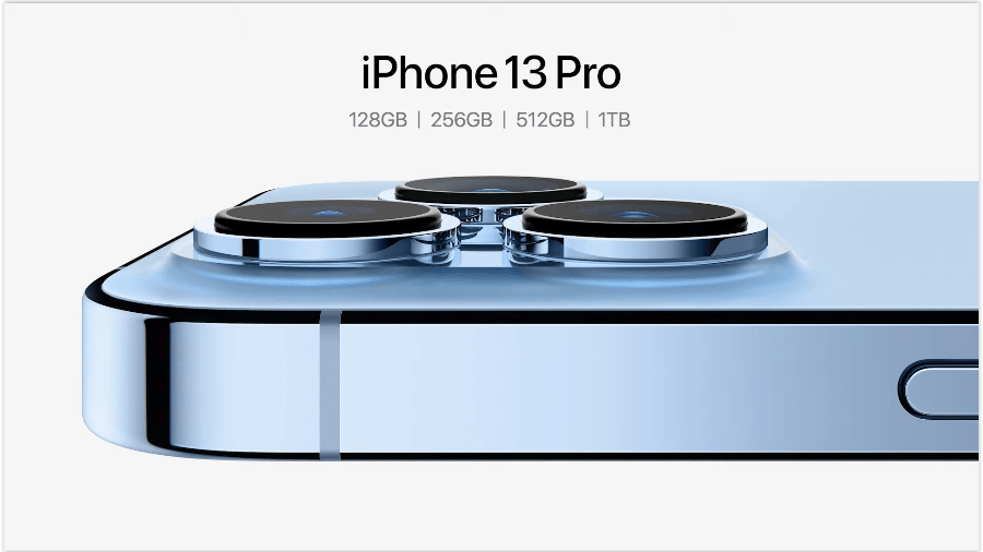iPhone 13 Pro e Pro Max terão uma versão de 1 TB de espaço de armazenamento - Reprodução