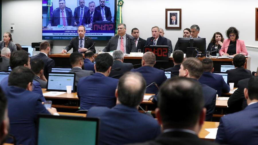 Reunião da Comissão de Segurança Pública da Câmara com o ministro da Justiça, Flávio Dino - Bruno Spada/Câmara dos Deputados