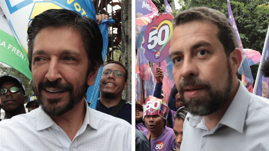 Ricardo Nunes e Guilherme Boulos estão no segundo turno para a Prefeitura de São Paulo