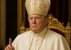 Trump como papa: foto não é 'brincadeira', mas teste para uso político da IA (Foto: @realDonaldTrump/Divulgação via REUTERS)
