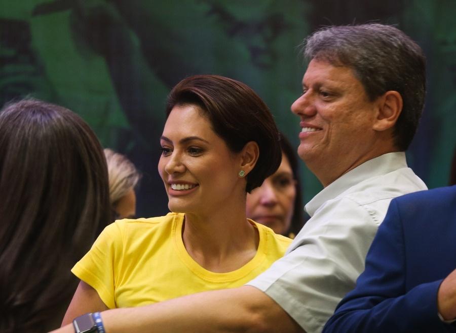 Pesquisa Quaest: Tarcísio e Michelle lideram para substituir Bolsonaro