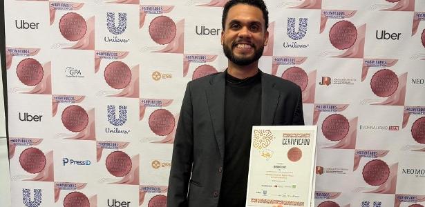 Repórter do UOL está entre os jornalistas negros mais admirados do Brasil