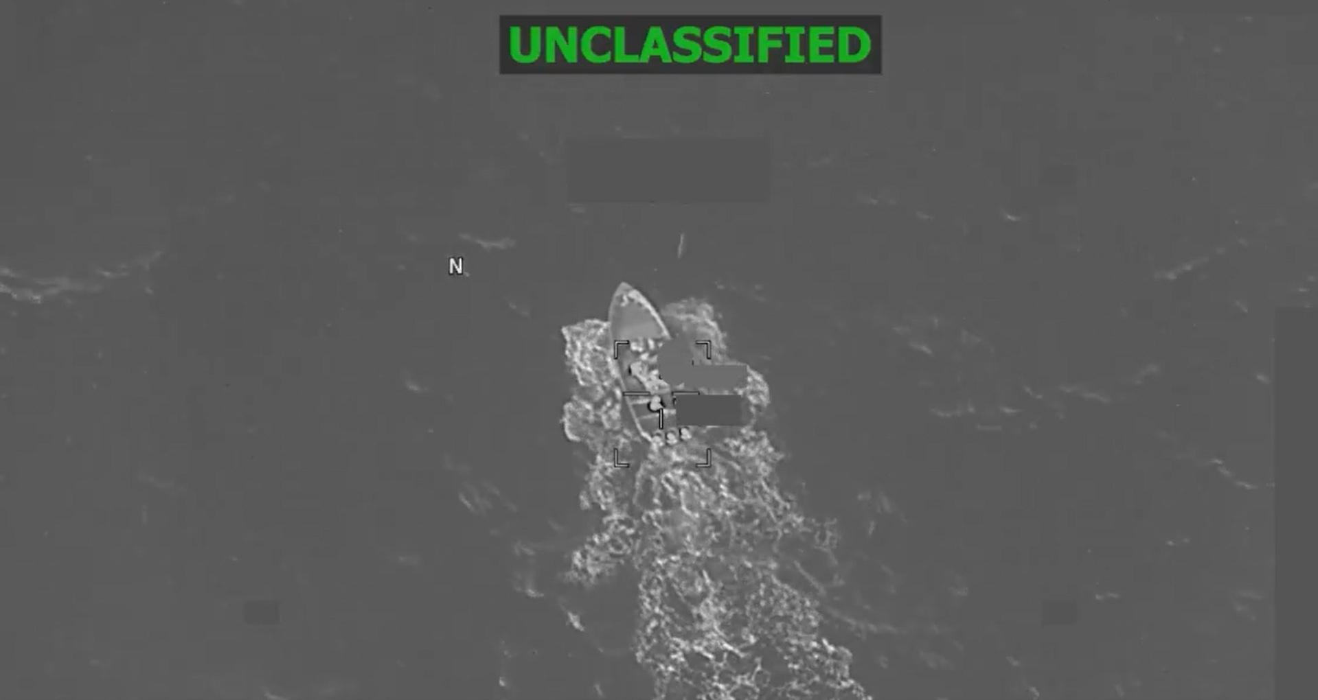 Inteligência dos EUA confirmou que barco estava transitando por rotas conhecidas de tráfico de narcóticos. - undefined