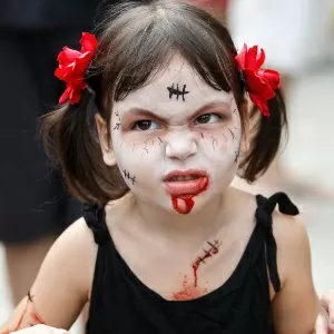 Maquiagem para a Zombie Walk