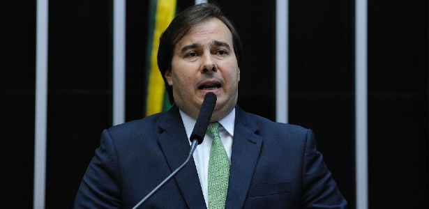 Rodrigo Maia (DEM-RJ) discursa no plenário durante sessão para eleger novo presidente da Câmara dos Deputados - Lucio Bernardo Jr./Câmara dos Deputados