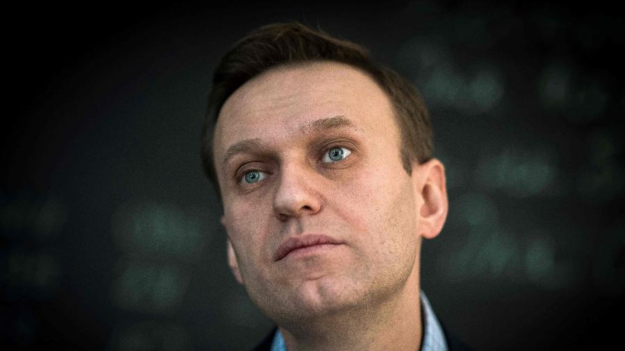 Alexei Navalvny, opositor do governo russo; ela passou mal em um voo e há suspeita de que ele tenha sido envenenado - Mladen Antonov/AFP