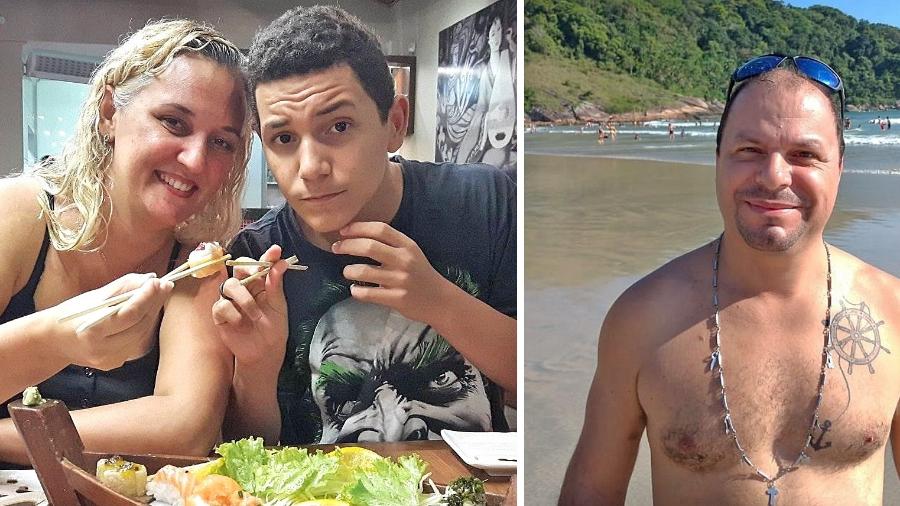 Flaviana Gonçalves, Romuyuki Gonçalves e o filho do casal, Juan Vitor, foram encontrados mortos em São Bernardo do Campo - Reprodução/Facebook 