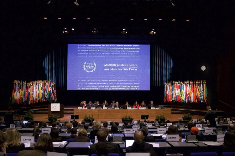 Assembléia dos países do Tribunal Penal Internacional, em Haia, na Holanda