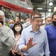 06 out. 2020 - Celso Russomanno (Republicanos) visita o Mercado da Lapa, na zona oeste de São Paulo - FÁBIO VIEIRA/FOTORUA/ESTADÃO CONTEÚDO