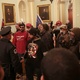06 jan. 2021 - Manifestantes apoiadores do presidente dos Estados Unidos, Donald Trump invadem Congresso - Win McNamee/Getty Images