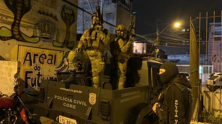 Polícia Civil realiza operação no Rio Grande do Sul - Divulgação/Polícia Civil