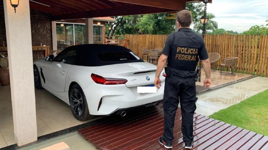 Carros de luxo também foram apreendidos em operação da Polícia  - Divulgação/Polícia Federal