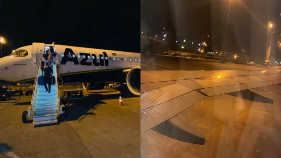 Avião que decolou de Manaus ficou menos de uma hora no ar até retornar ao aeroporto de origem nesta madrugada - Reprodução/ Instagram @cleopinheirooficial