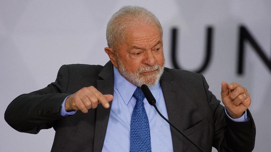 Presidente Lula autorizou modelo de renegociação de dívidas apresentado pelo ministro Fernando Haddad - 1º.mar.2023 - Pedro Ladeira/Folhapress