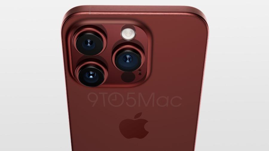 iPhone 15 Pro pode chegar com nova cor vermelho escuro e acabamento em titânio - 9to5Mac
