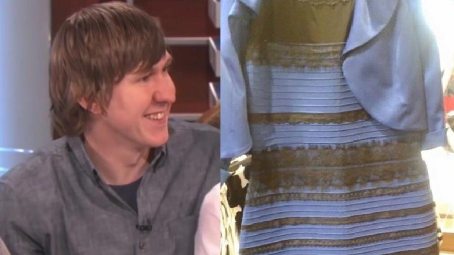 Keir Johnston foi acusado de tentar matar a esposa; em 2015, uma das convidadas de seu casamento viralizou com o vestido de "duas cores"