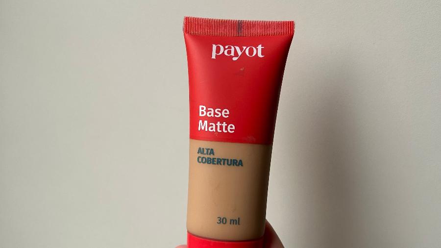 Base matte de alta cobertura da Payot